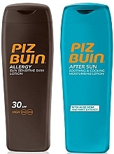 Fragrances, Perfumes, Cosmetics Set - Piz Buin SPF 30 (lot/200ml + lot/200ml)