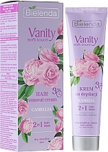 Fragrances, Perfumes, Cosmetics Depilatory Cream "Camelia" - Bielenda Vanity Soft Touch Kamelia