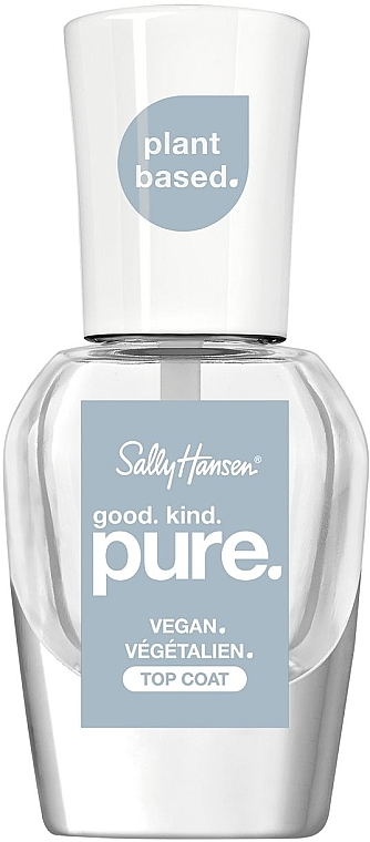 Nail Top Coat - Sally Hansen Nail Polish Good. Kind. Pure. Top Coat — photo N1