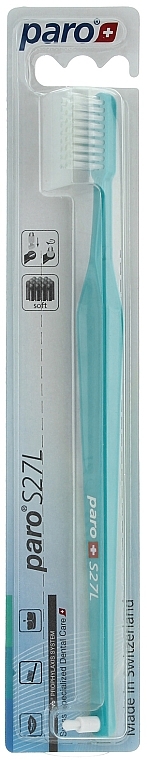 S27L Toothbrush, light blue - Paro Swiss Isola F — photo N1