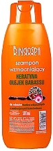 Fragrances, Perfumes, Cosmetics Keratin Extract & Babassu Oil Shampoo - BingoSpa Shampoos Strengthening Of The Keratin And Babassu Oil