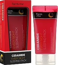 Ceramide Night Mask - FarmStay Ceramide Every Night Sleeping Pack — photo N2