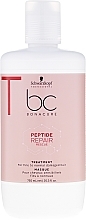 Repair Mask for Thin & Normal Damaged Hair - Schwarzkopf Professional BC Bonacure Peptide Repair Rescue Treatment Mask — photo N31