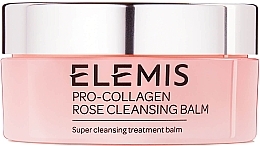 Fragrances, Perfumes, Cosmetics Cleansing Face Balm - Elemis Pro-Collagen Rose Cleansing Balm