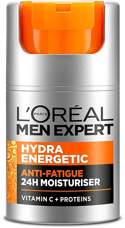 Moisturizing Lotion - L'Oreal Paris Men Expert Hydra Energetic Daily Anti-Fatigue Moisturising Lotion — photo N1