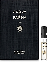 Fragrances, Perfumes, Cosmetics Acqua di Parma Oud Eau de Parfum - Eau de Parfum (sample)