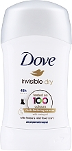 Fragrances, Perfumes, Cosmetics Deodorant Stick "Invisible" - Dove