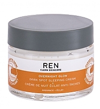 Night Face Cream - REN Clean Skincare Overnight Glow Dark Spot Sleeping Cream — photo N3