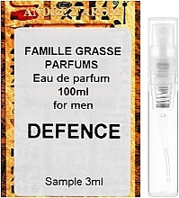 Famille Grasse Parfums Defeence - Perfume (sample) — photo N1