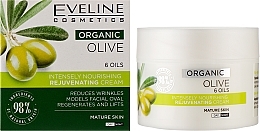 Nourishing & Rejuvenating Face Cream - Eveline Cosmetics Organic Olive Cream — photo N2