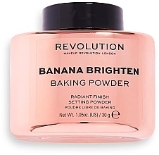 Face Powder - Makeup Revolution Banana Brighten Baking Powder — photo N1