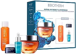 Fragrances, Perfumes, Cosmetics Set - Biotherm Blue Therapy Amber Algae Set (day/cr/50ml + oil/30ml +elixir/7ml+ eye/cr/5ml)