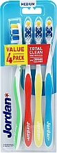 Toothbrush - Jordan Total Clean Medium  — photo N1