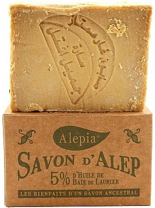 Laurel Oil 5% Soap - Alepia Soap 5% Laurel — photo N1