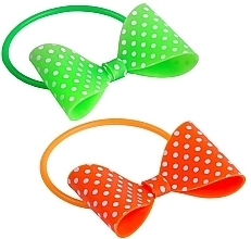 Fragrances, Perfumes, Cosmetics Hair Tie "Bow" FA-5582, 2 pcs - Donegal