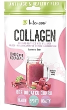 Fragrances, Perfumes, Cosmetics Collagen+Hyaluronic Acid+Vitamin C Rhubarb-Flavored Biologically Active Supplement - Intenson