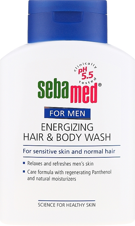 Shower Gel - Sebamed Men Energizing Hair & Body Wash — photo N2