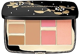 Fragrances, Perfumes, Cosmetics Multifunctional Face Makeup Palette - Dolce&Gabbana All-In-One Face Palette