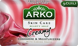 Fragrances, Perfumes, Cosmetics Soap - Arko Beauty Soap Creamy Cashmere & Cream