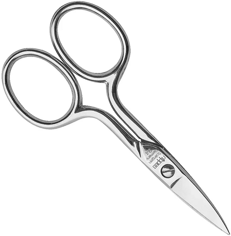 Sharpened Nail Scissors, 9 cm - Nippes Solingen Manicure Scissors N34 — photo N1