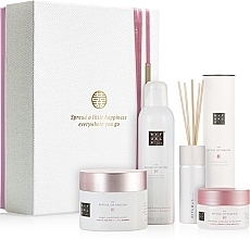 Fragrances, Perfumes, Cosmetics Set - The Ritual of Sakura Renewing Collection (sh/foam/200ml + b/cr/200ml + fr/sticks/50ml + b/scr/125g)