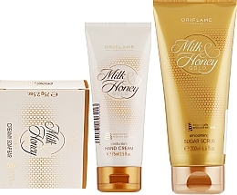 Fragrances, Perfumes, Cosmetics Set - Oriflame Milk & Honey Gold (hand/cr/75ml + scrub/200ml + soap/75g)