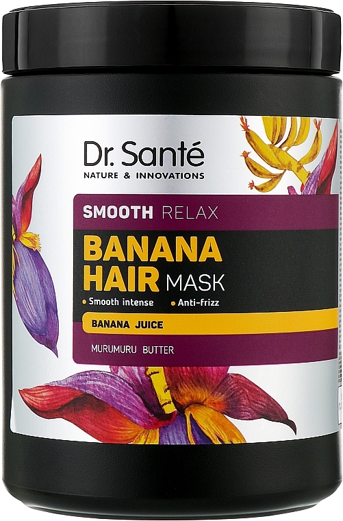 Hair Mask - Dr. Sante Banana Hair Smooth Relax Mask — photo N3