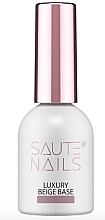 Gel Polish Nail Base - Saute Nails Luxury Beige Base — photo N1