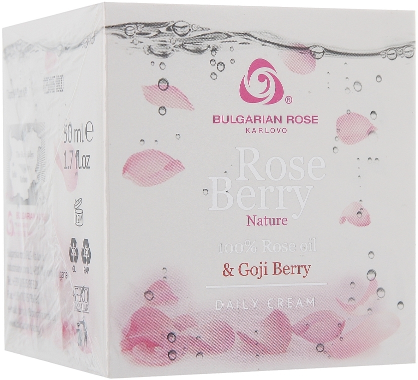 Day Face Cream - Bulgarian Rose Rose Berry Nature Day Cream — photo N2