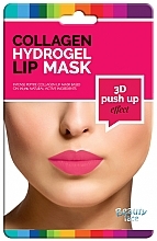 Collagen Hydrogel Lip Mask - Beauty Face 3D Push-Up Collagen Hydrogel Lip Mask  — photo N1