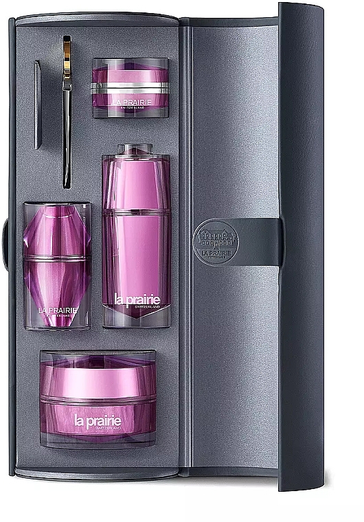 Set - La Prairie Platinum Rare Haute Rejuvenation Luxury Ritual Set (eye/elixir/30ml + eye/cr/20ml + eye/cr/3ml + f/elixir/3ml) — photo N1