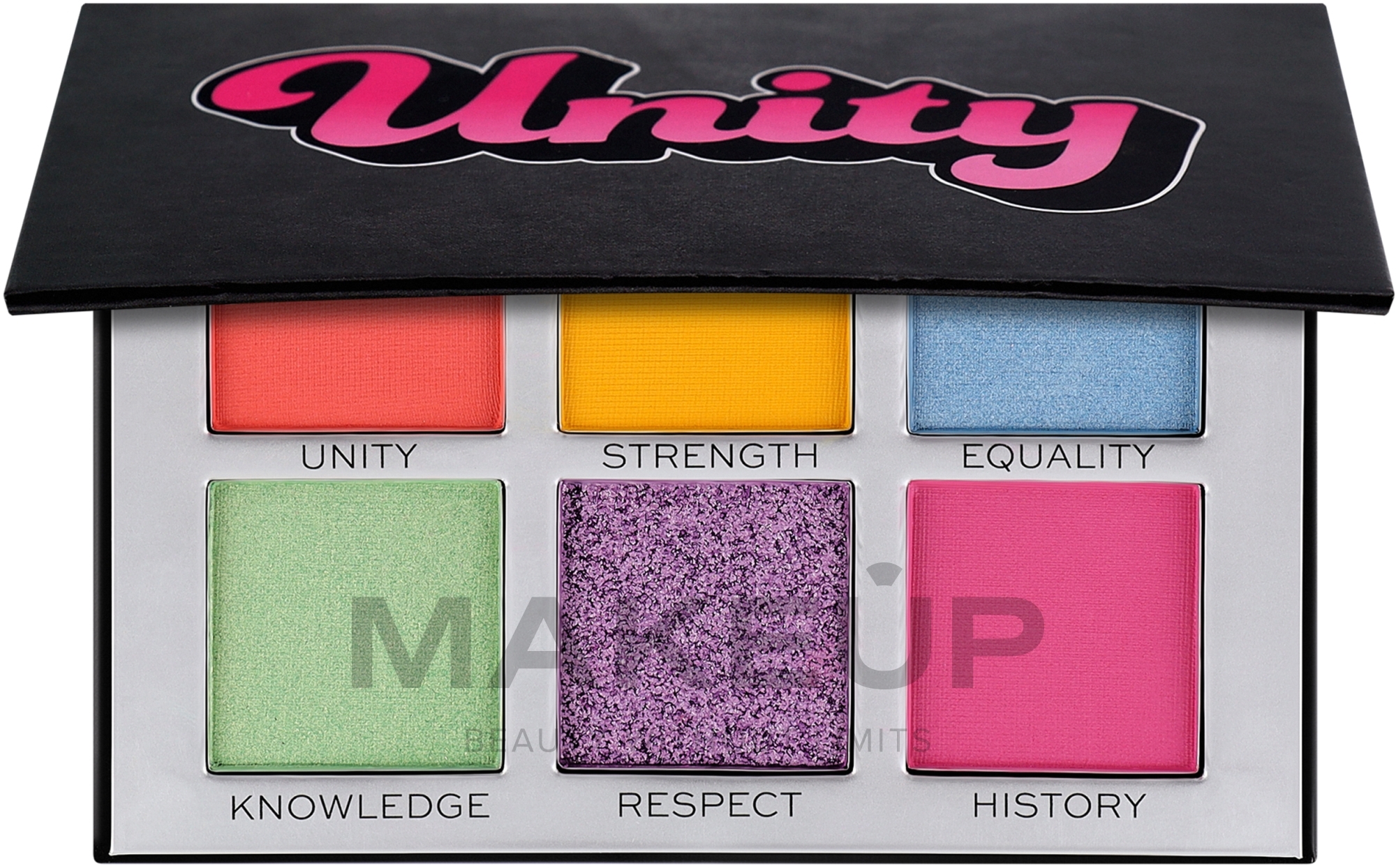 Eyeshadow Palette - Makeup Revolution Power Eyeshadow Palette Unity — photo 6.6 g