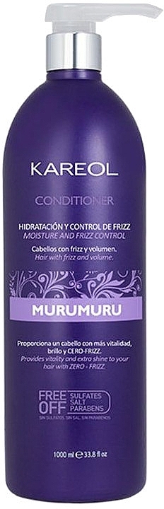 Hydration & Volume Control Conditioner - Kareol Murumuru Moisture And Frizz Control Conditioner — photo N2