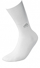 Health Socks with Silver, white - DeoMed Cotton Silver — photo N2