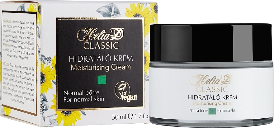 Moisturizing Cream for Normal Skin - Helia-D Classic Moisturising Cream For Normal Skin — photo N2