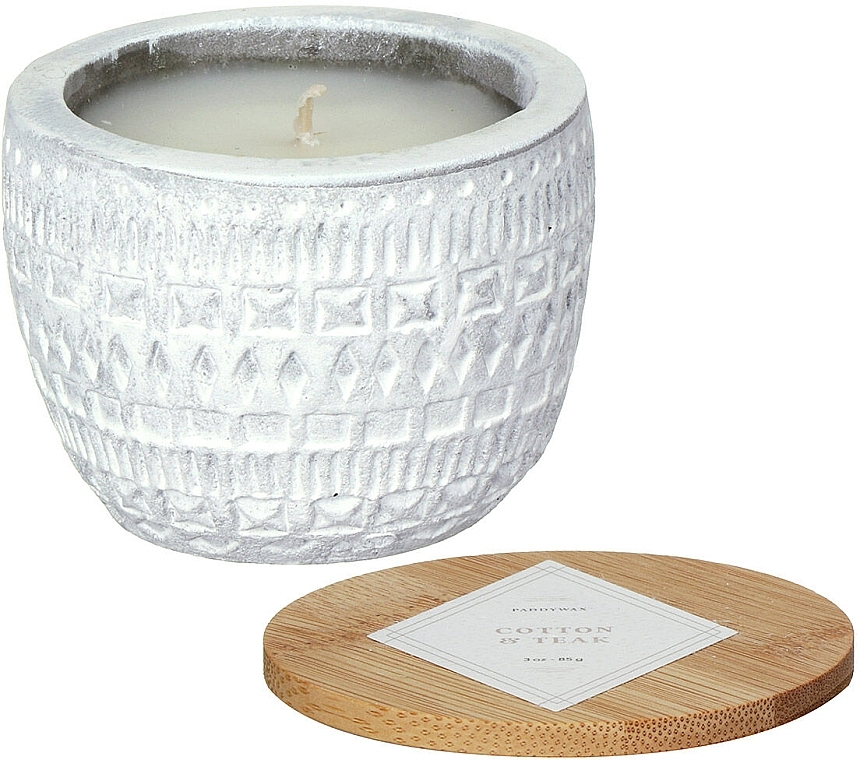 Paddywax Sonora Cotton & Teak - Scented Candle — photo N3