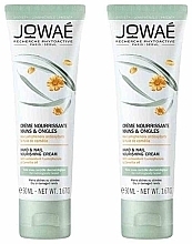 Fragrances, Perfumes, Cosmetics Set - Jowae Hand and Nail Nourishing (cr/50ml + cr/50ml)