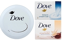 Fragrances, Perfumes, Cosmetics Set - Dove (soap/75g + soap/75g + cr/75ml)