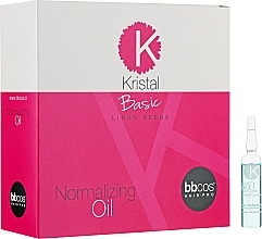 Fragrances, Perfumes, Cosmetics Damaged Hair Oil - BBcos Kristal Basic Normalizing Oil