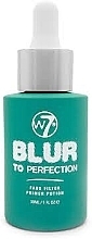 Fragrances, Perfumes, Cosmetics Serum Primer - W7 Blur To Perfection Primer