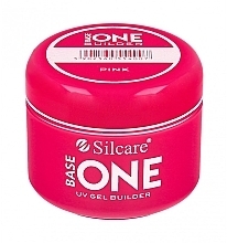 Fragrances, Perfumes, Cosmetics UV Nail Builder Gel - Silcare Base One UV Gel Builder Pink