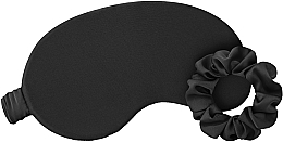 Sleep Set in Gift Case 'Relax Time' - MAKEUP Gift Set Black Sleep Mask, Scrunchie, Earplugs  — photo N2