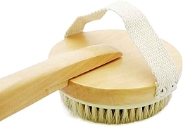 Massage Body Brush 1901, wooden handle - Top Choice Wooden Brush Massager — photo N2