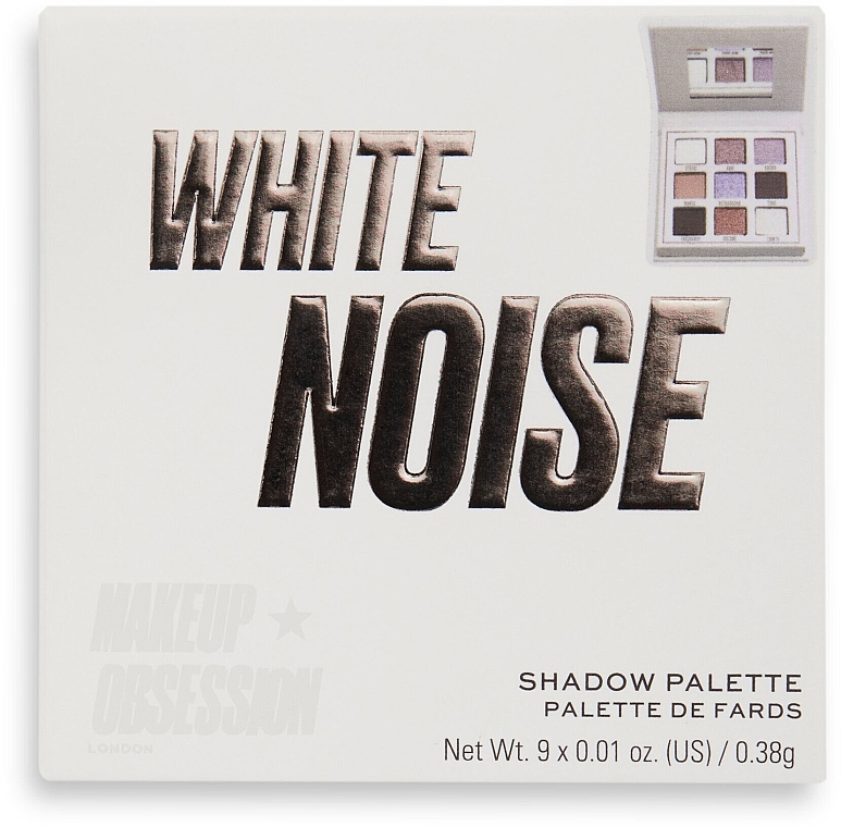 Eyeshadow Palette - Makeup Obsession White Noise Eyeshadow Palette — photo N9