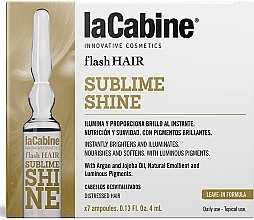 Hair Ampoule - La Cabine Flash Sublime Shine Ampules — photo N1
