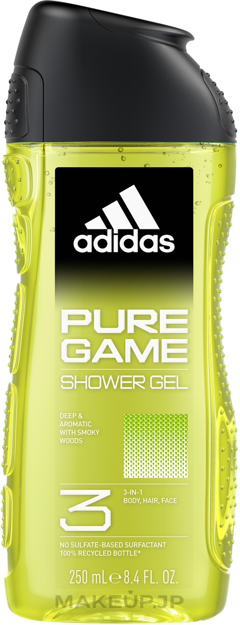 Shower Gel - Adidas Pure Game Hair & Body Shower Gel — photo 250 ml