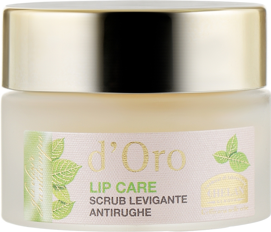 Anti-Aging Lip Scrub - Helah Elisir Antitempo D'oro Scrub Smoothening Antiwrinkle — photo N3