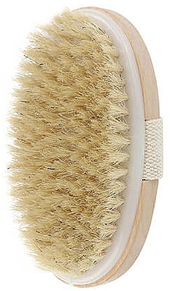 Wooden Baby Wash & Massage Brush with Natural Bristles - Yeye — photo N1