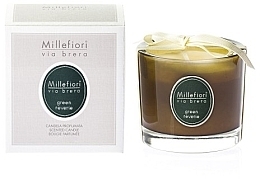 Green Reverie Scented Candle - Millefiori Milano Via Brera Green Reverie — photo N1