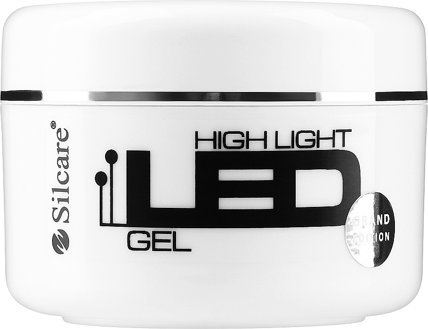 Nail Extension Gel - Silcare High Light LED Clear — photo N2